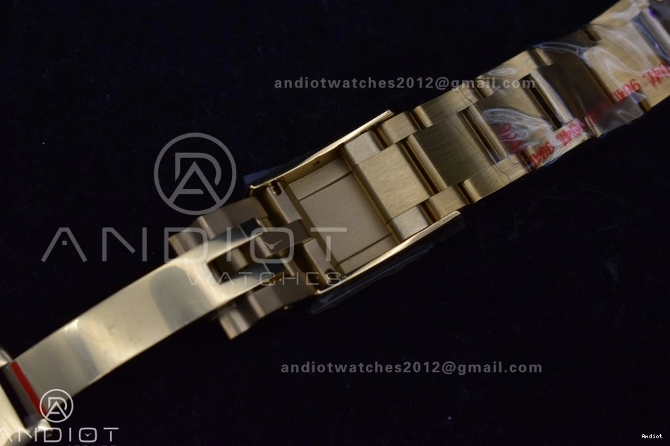 Bracelet 116508 Dial QF V2 1:1 Edition YG Black Best Daytona SH4130 Diamonds on 0413